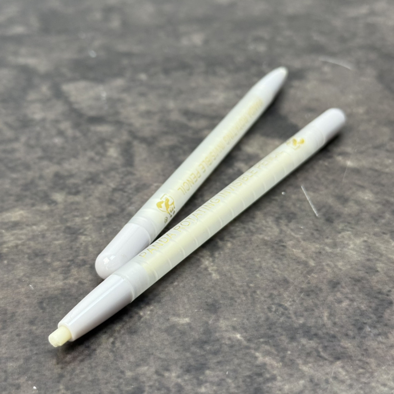 Олівець Panda для розмітки на тканині термозникаючий, механічний (білий)