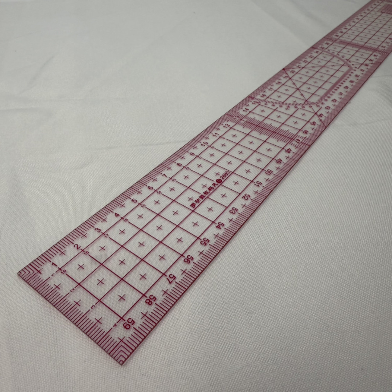 Лінійка-лекало пряме 60 см