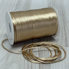 Шнур корсетний 3 мм, бежевий