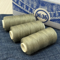 Нитки для джинсу, сірі