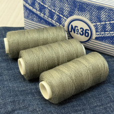 Нитки для джинсу, сірі