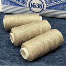 Нитки для джинсу, бежеві