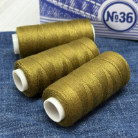 Нитки для джинсу, оливкові