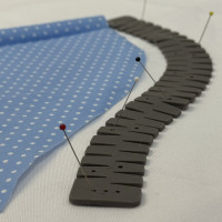 Шаблон для підгину припусків