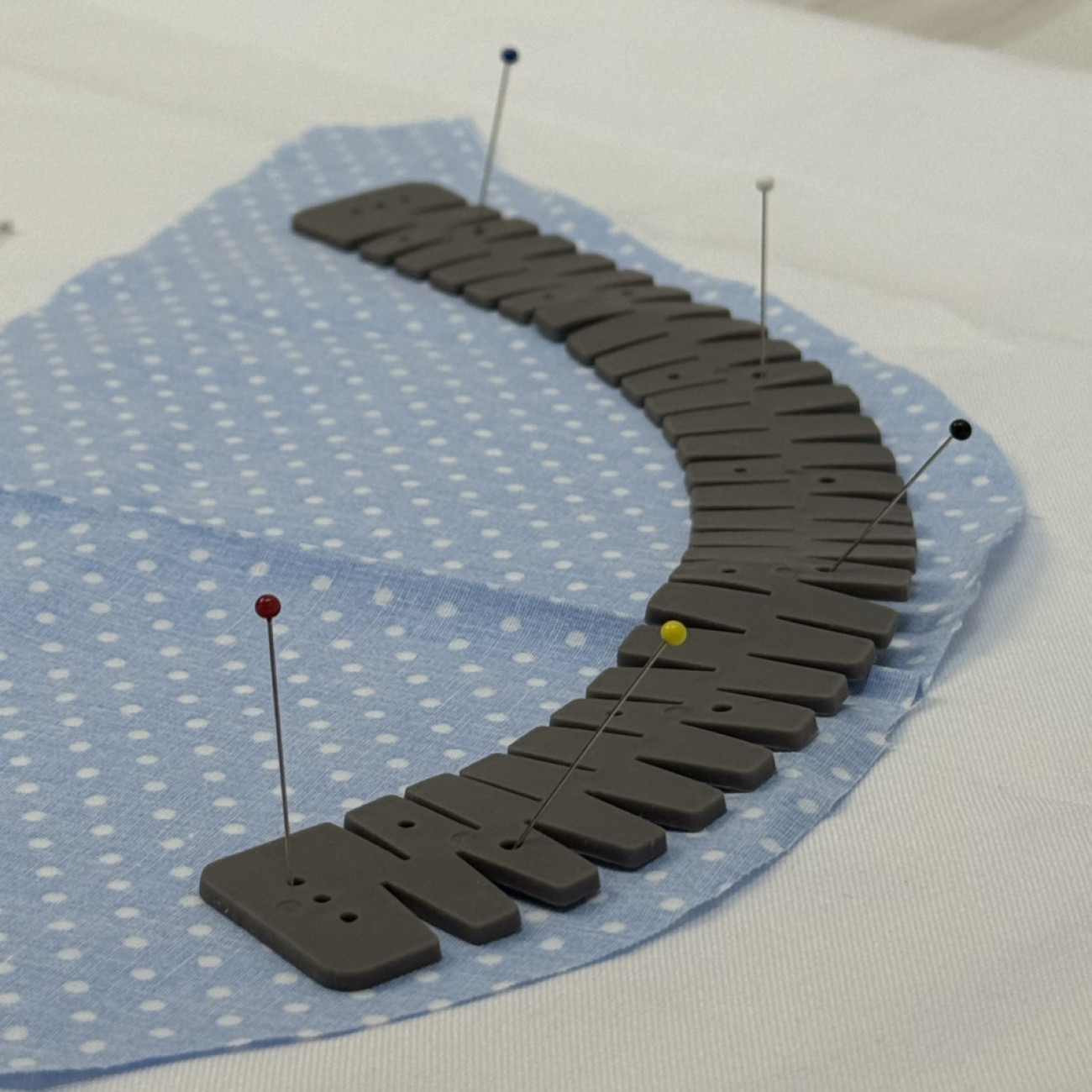 Шаблон для підгину припусків