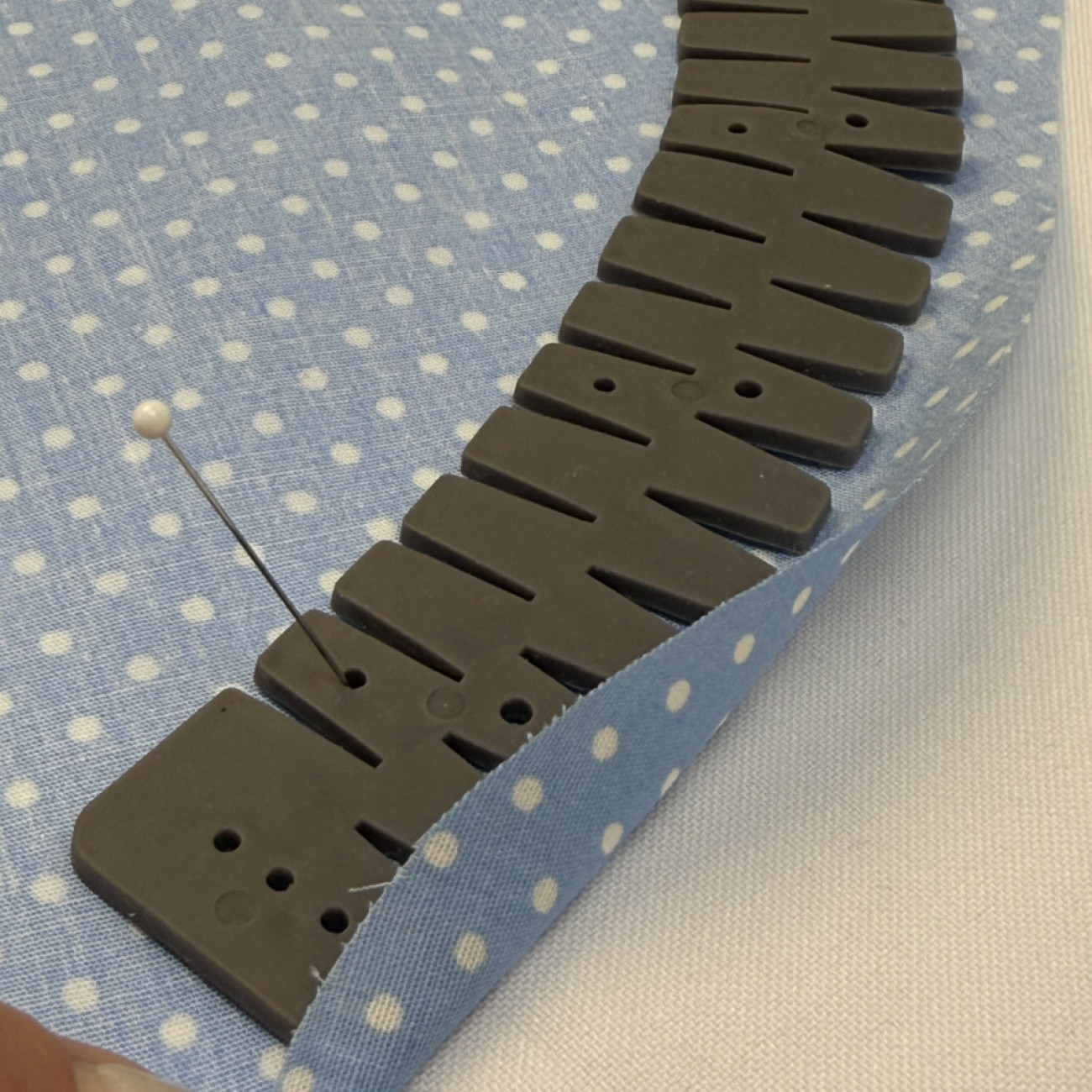 Шаблон для підгину припусків