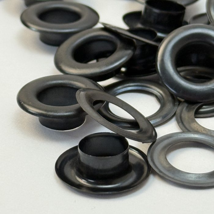 Люверс 10мм (чорні)