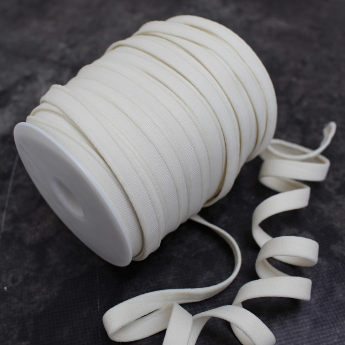 Тунельна стрічка для корсетів і білизни молочна 1 см — купити для шиття