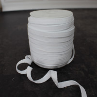 Тунельна стрічка для корсетів і білизни біла 1 см — купити для шиття