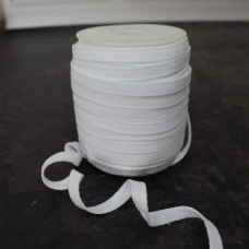 Тунельна стрічка для корсетів і білизни біла 1 см — купити для шиття