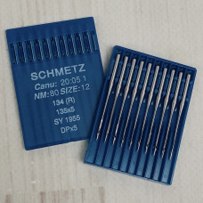 Голки Schmetz 134R (DPx5) №80 з товстою колбою для промислових машин