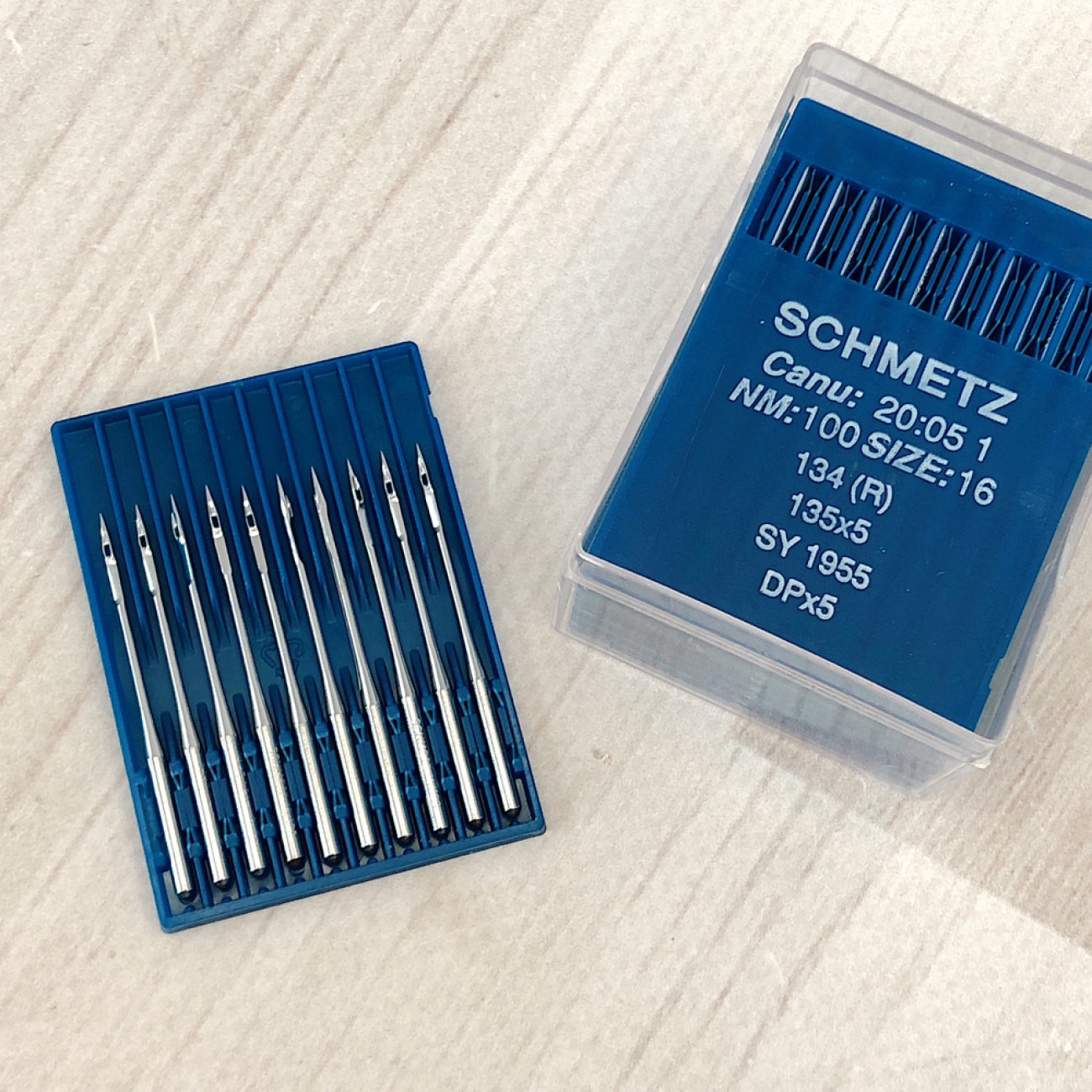 Голки Schmetz 134R (DPx5) №100 з товстою колбою для промислових машин