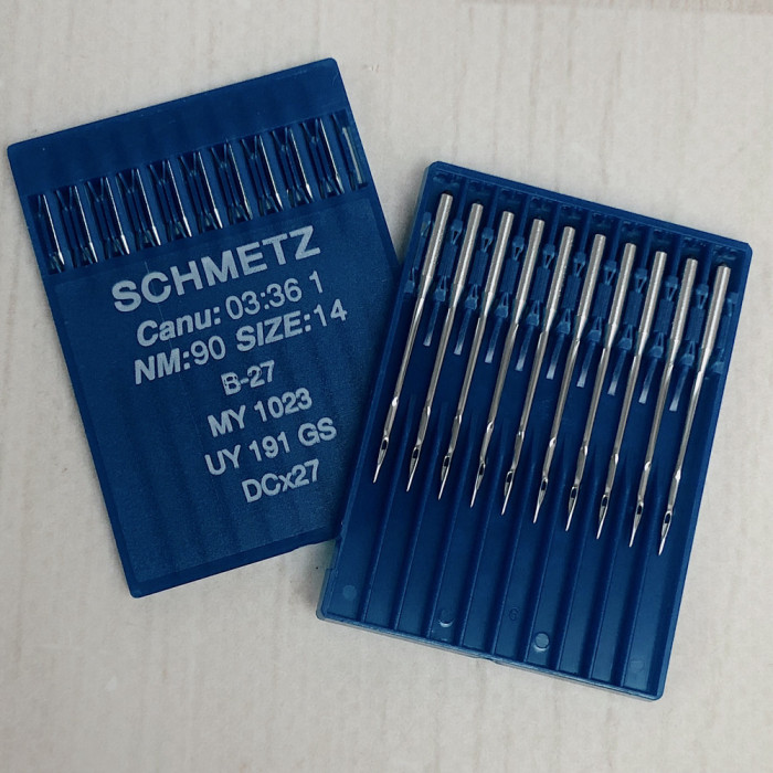 Голки Schmetz B-27 №90 для промислових оверлоків