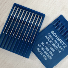 Голки Schmetz B-27 SES №90 для промислових оверлоків для трикотажних тканин