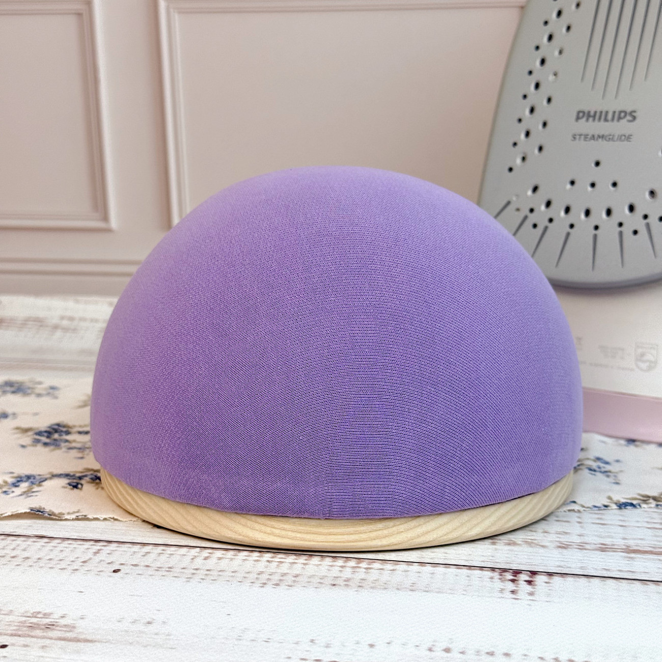 Кравецька колодка для ВТО Needle Craft Груди на підошві 18 см Лілова