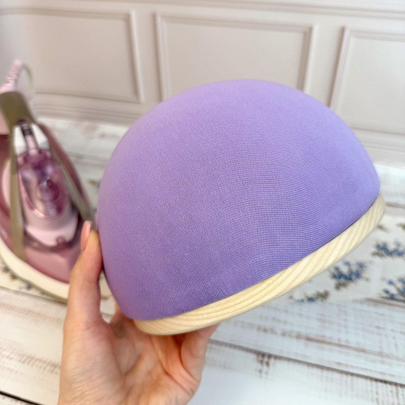 Кравецька колодка для ВТО Needle Craft Груди на підошві 18 см Лілова