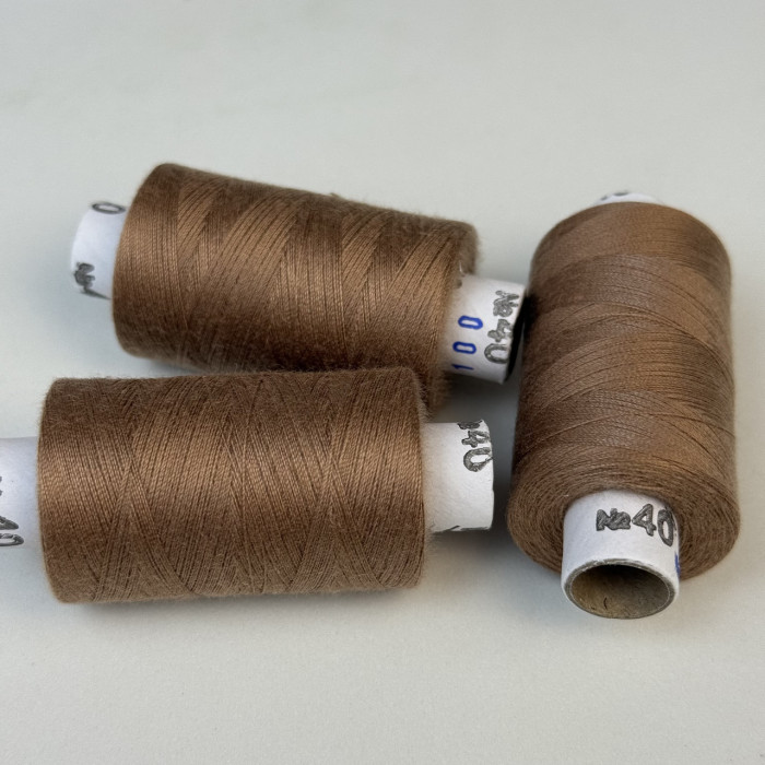 Нитки для шиття Peri 100% поліестер, 40/2, 400Y (№100)