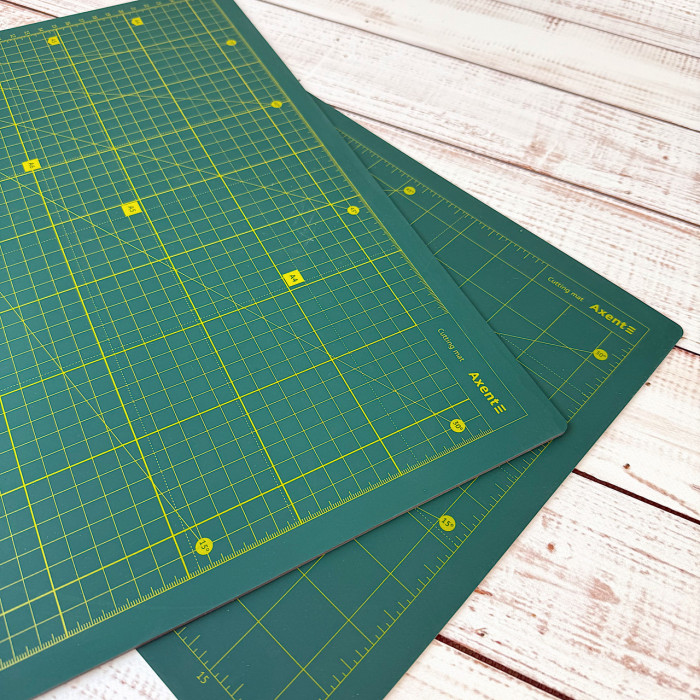 Килимок для крою самовирівнювальний 3-шаровий А3 (45×30 см) Axent