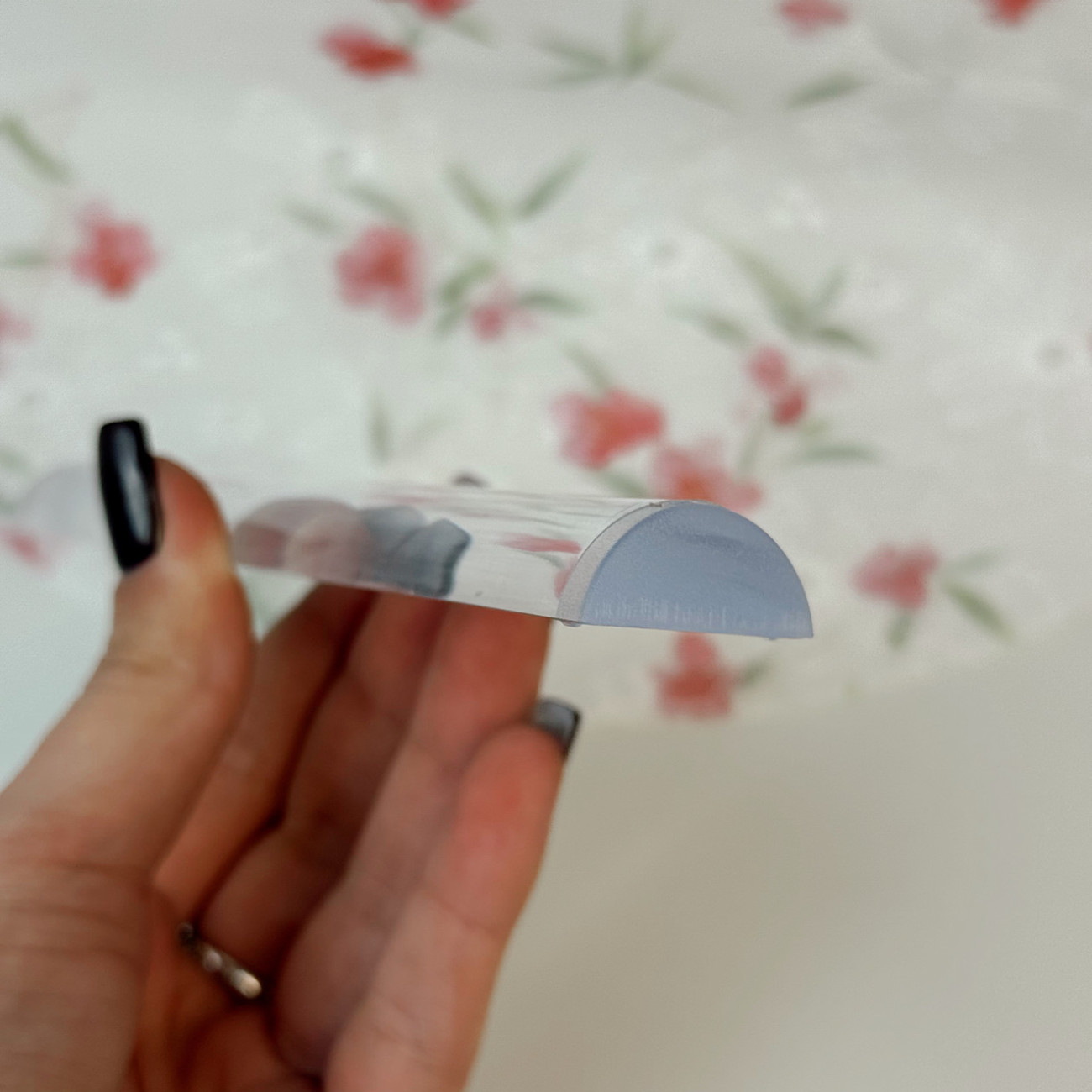 Лупа-лінійка акрилова з розміткою – збільшувальне скло та лінійка 2-в-1 для рукоділля та читання