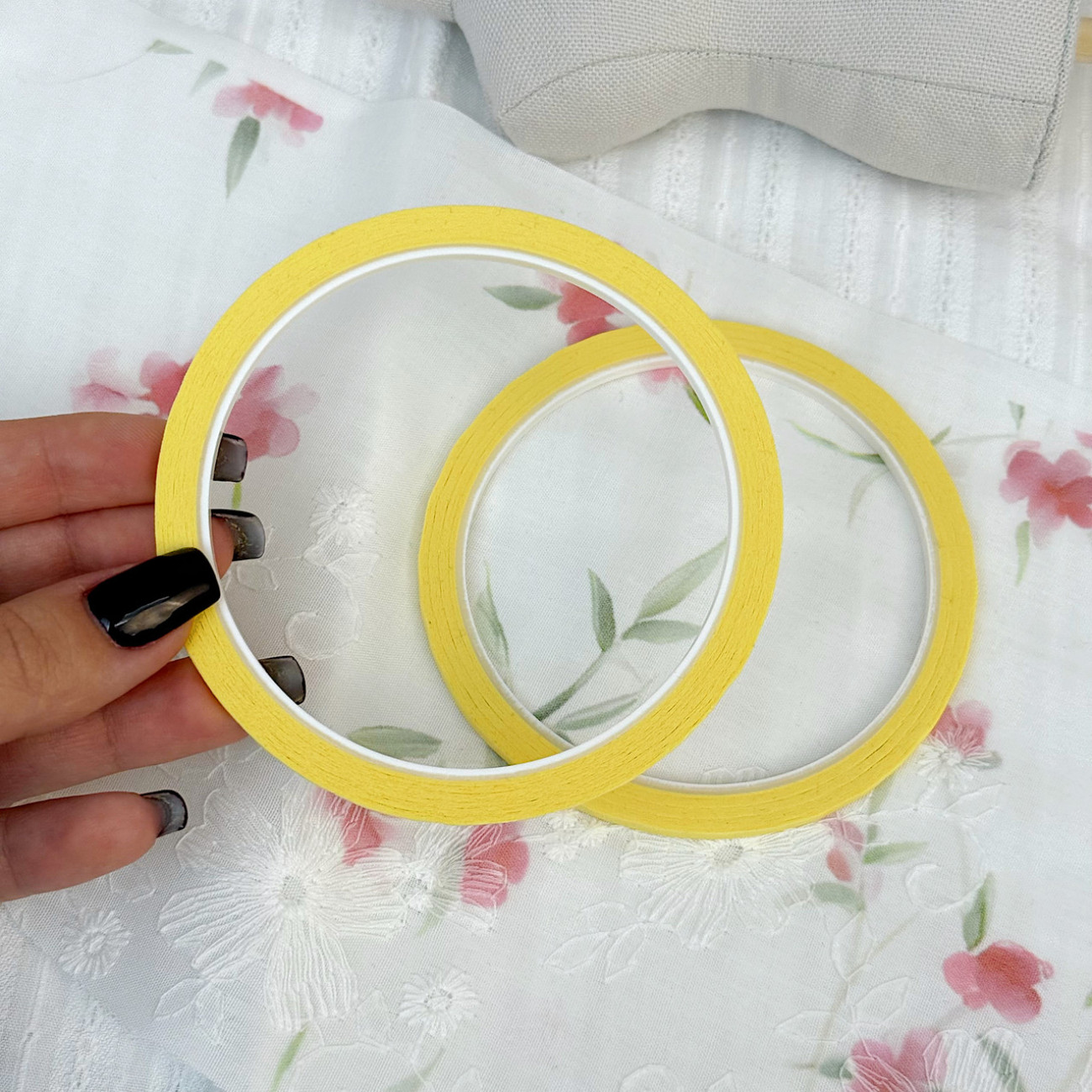 Самоклеюча стрічка для розмітки манекенів (жовта)