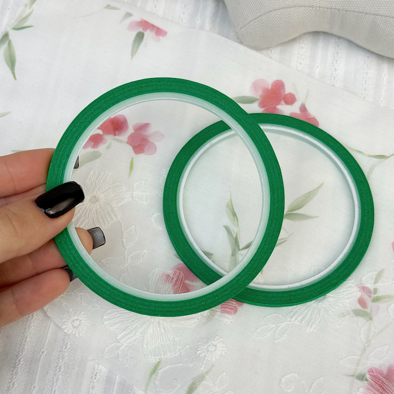 Самоклеюча стрічка для розмітки манекенів (зелена)