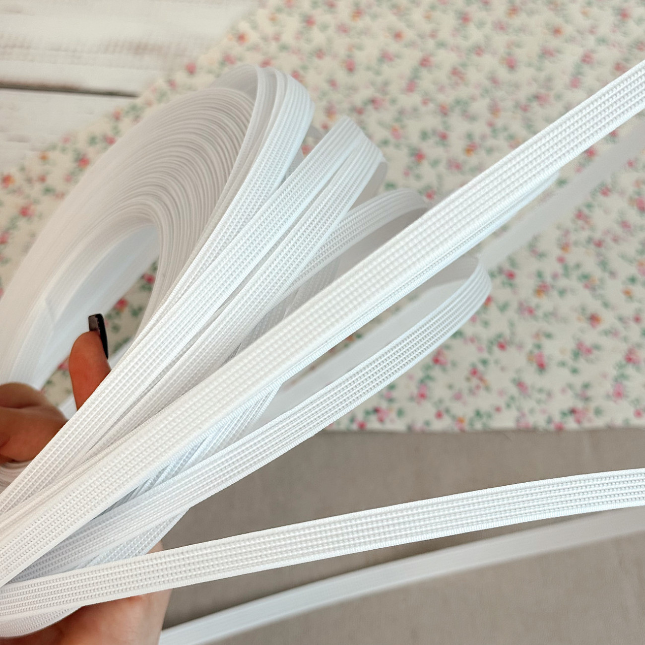 Регілін жорсткий 8 мм, білий