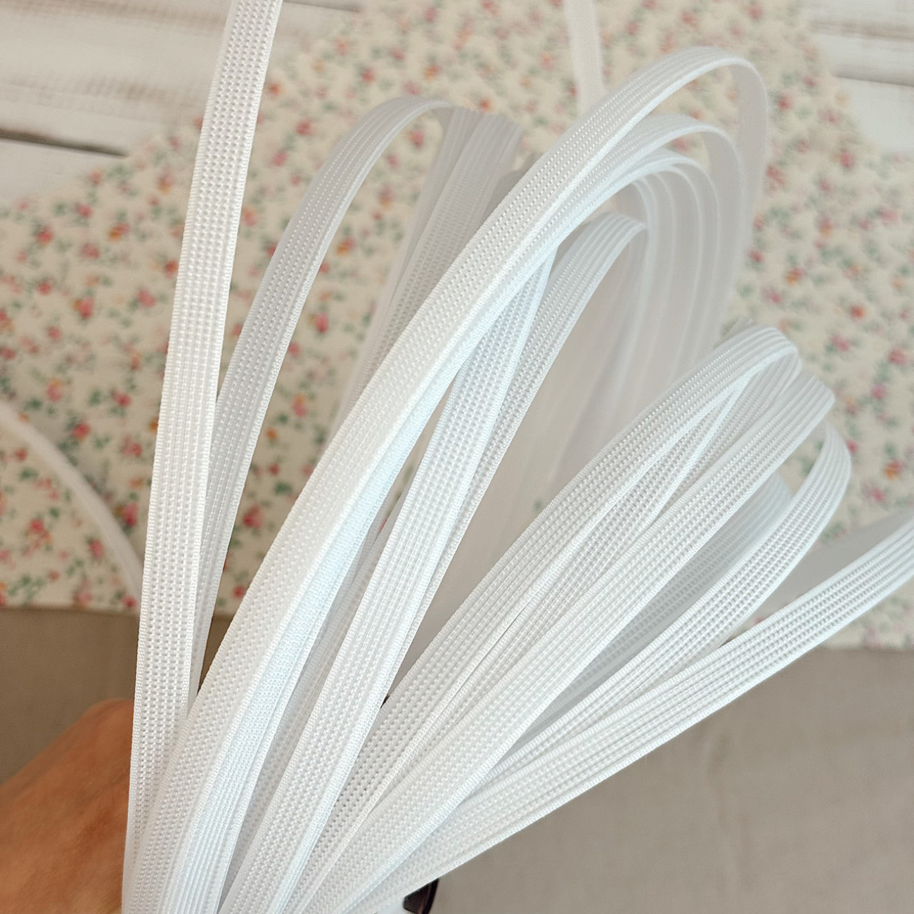 Регілін жорсткий 8 мм, білий