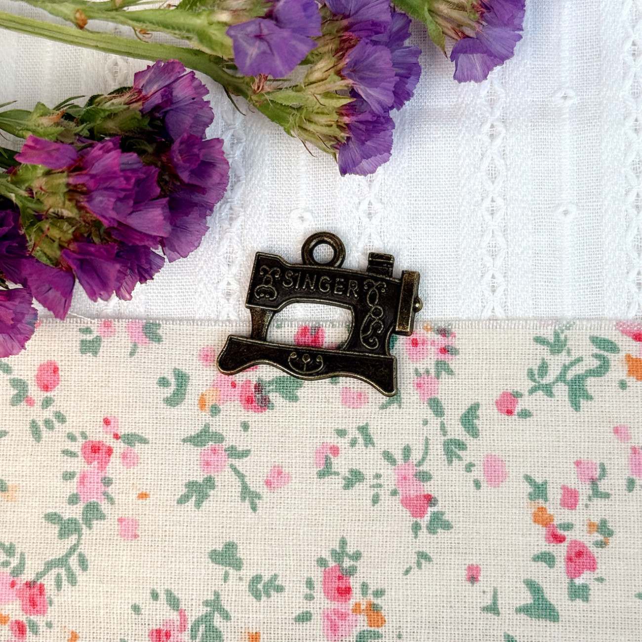 Набір №2 шармів-підвісок для рукоділля (пришивних), 5 шт