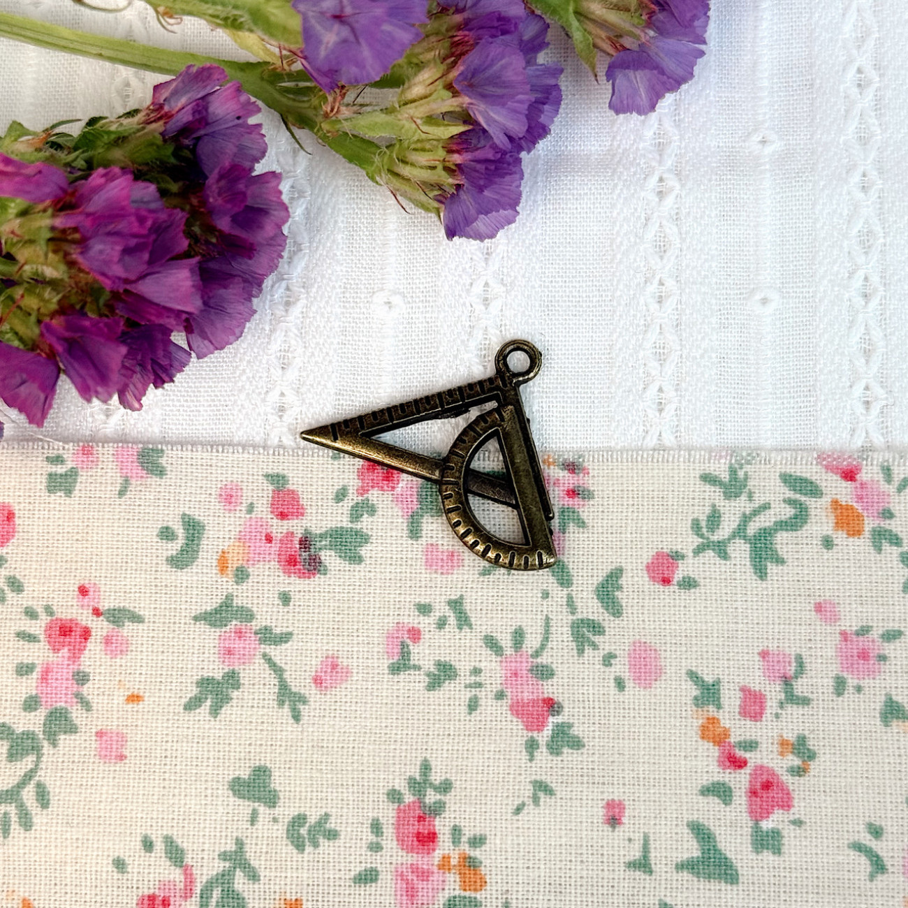 Набір №3 шармів-підвісок для рукоділля (пришивних), 5 шт