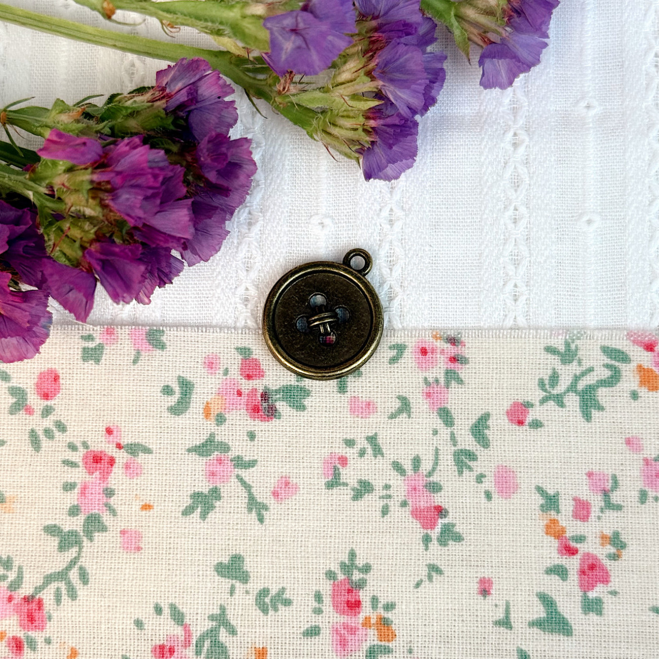 Набір №3 шармів-підвісок для рукоділля (пришивних), 5 шт