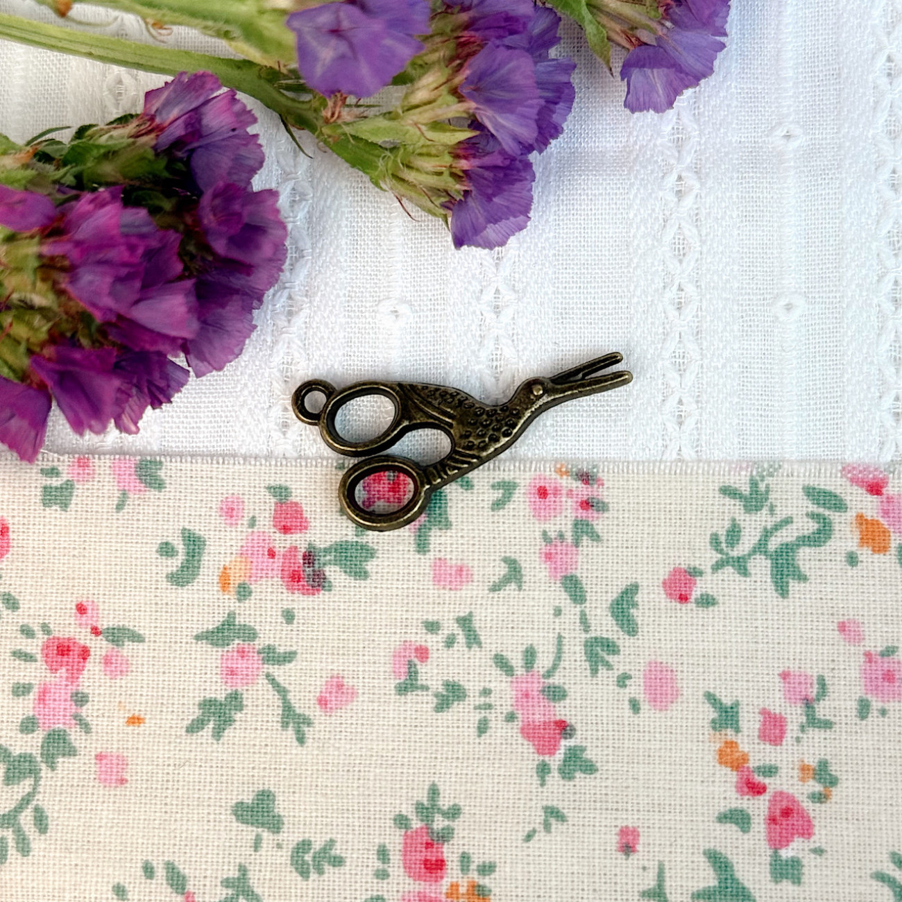 Набір №4 шармів-підвісок для рукоділля (пришивних), 5 шт