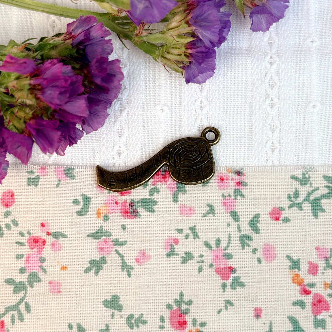 Набір №4 шармів-підвісок для рукоділля (пришивних), 5 шт