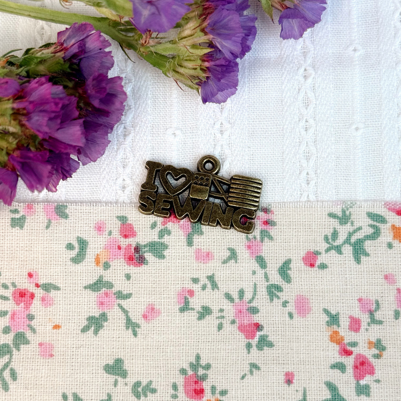 Набір №4 шармів-підвісок для рукоділля (пришивних), 5 шт