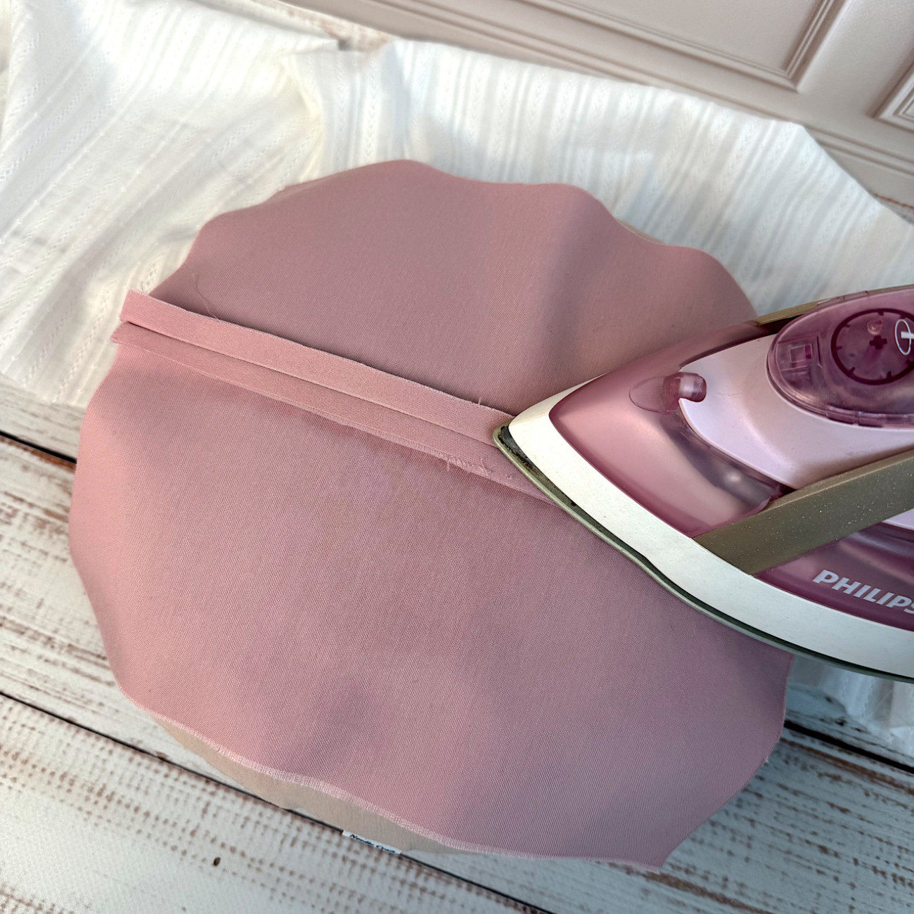 Кравецька подушечка для ВТО Needle Craft Кругла Бежева