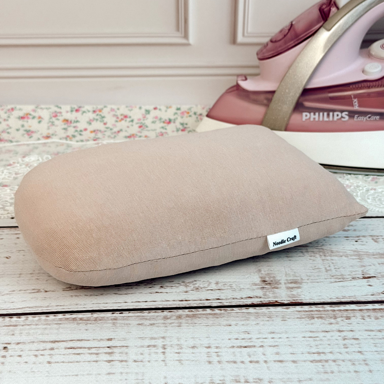 Кравецька подушечка для ВТО Needle Craft Прямокутна Бежева