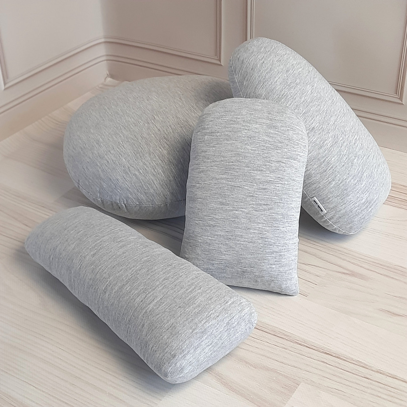 Кравецькі подушечки для ВТО Needle Craft Сірі, набір 4 шт