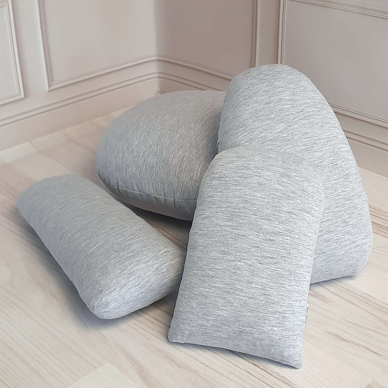 Кравецькі подушечки для ВТО Needle Craft Сірі, набір 4 шт