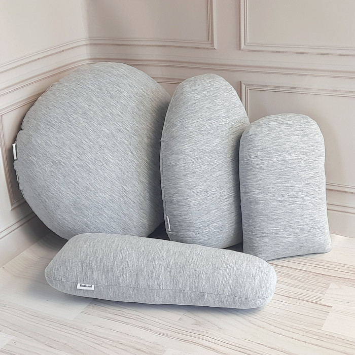 Кравецькі подушечки для ВТО Needle Craft Сірі, набір 4 шт