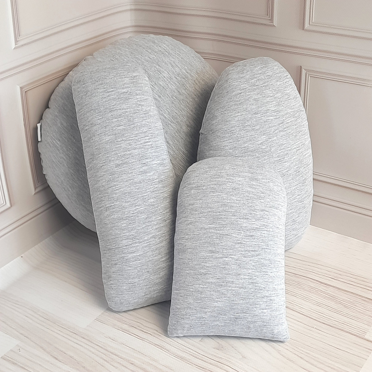 Кравецькі подушечки для ВТО Needle Craft Сірі, набір 4 шт