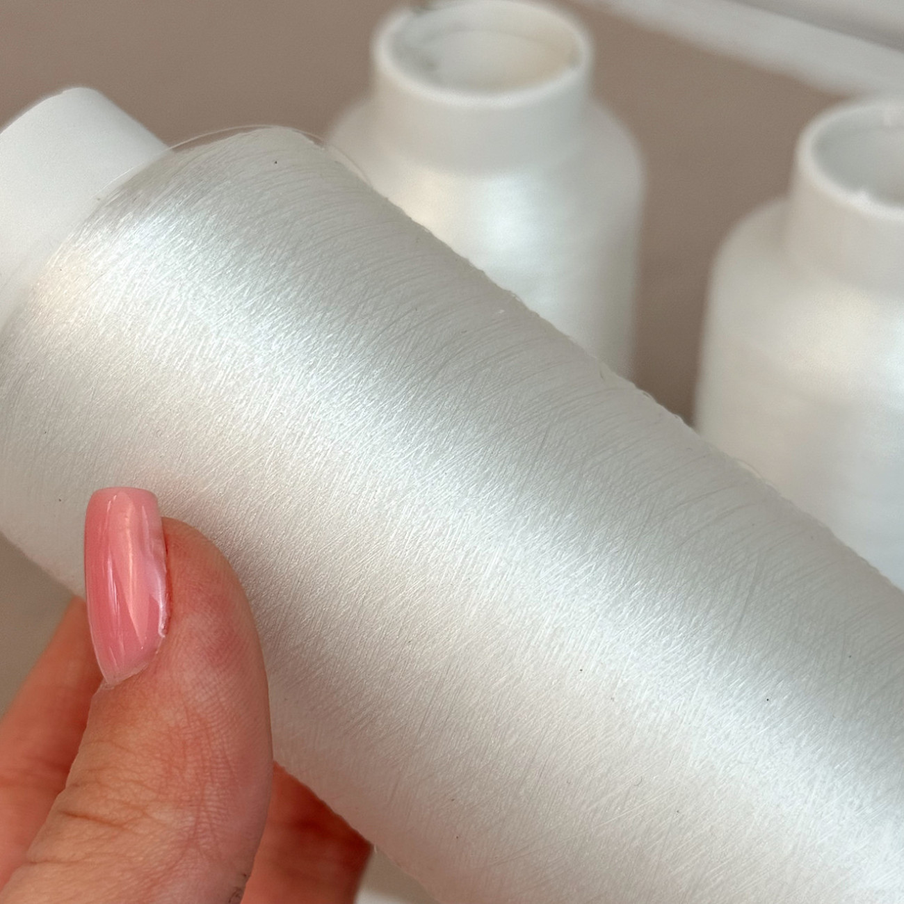 Мононитка швейна прозора 0,13 мм, 5000 ярдів, нейлонова