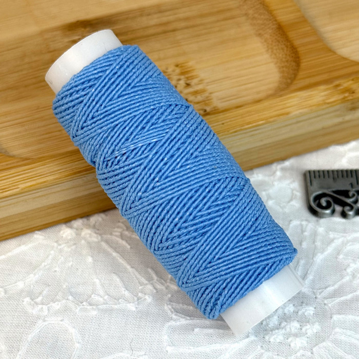 Нитка-резинка (спандекс), блакитна