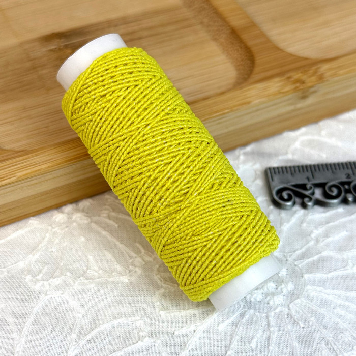 Нитка-резинка (спандекс), лимонна