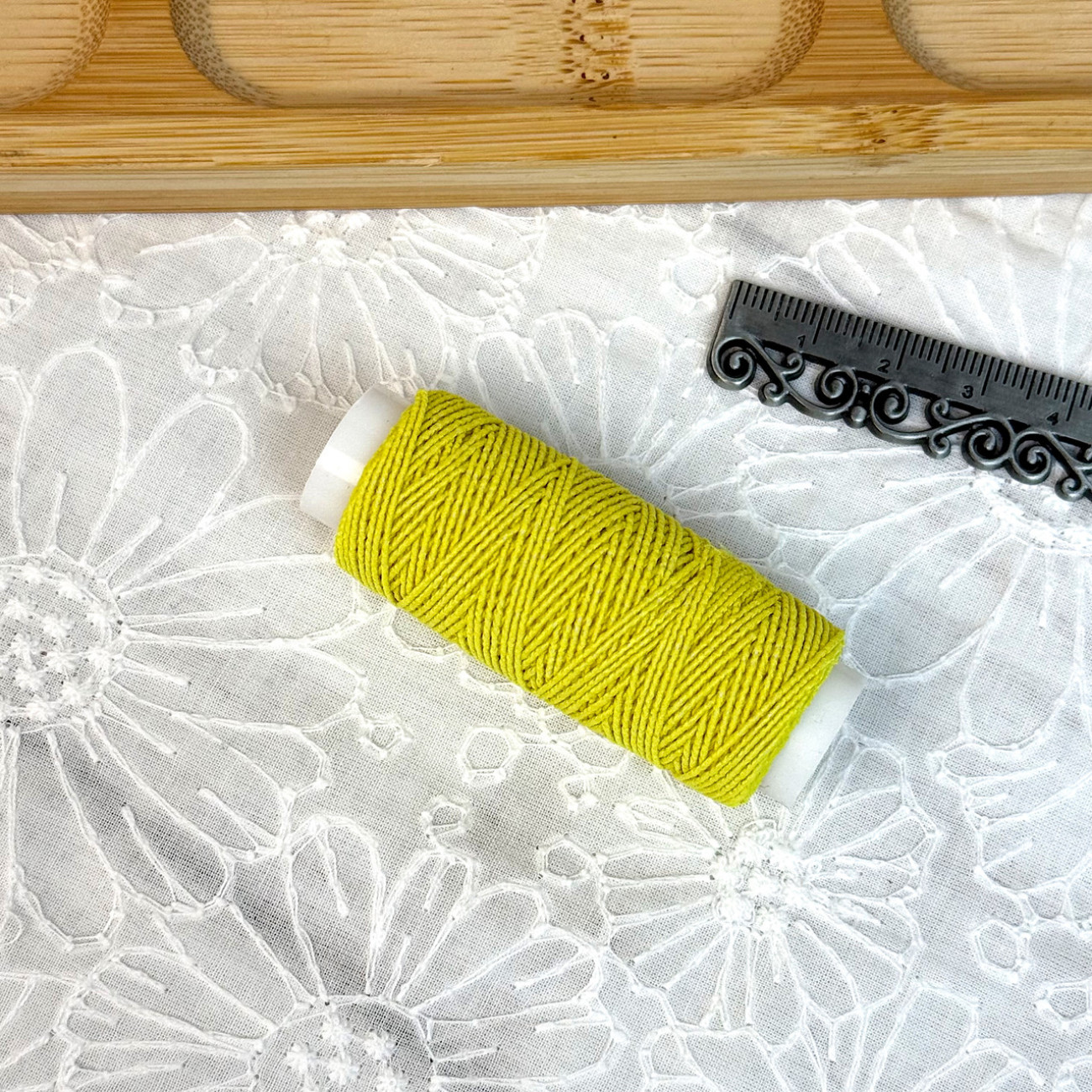 Нитка-резинка (спандекс), лимонна