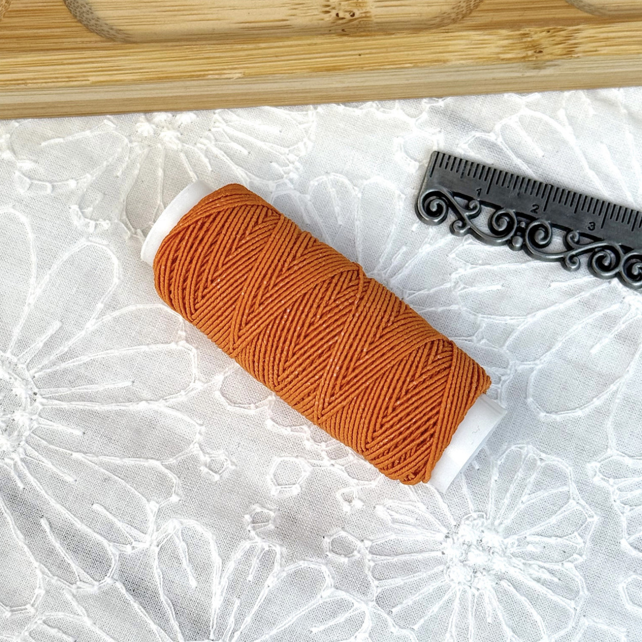 Нитка-резинка (спандекс), помаранчева