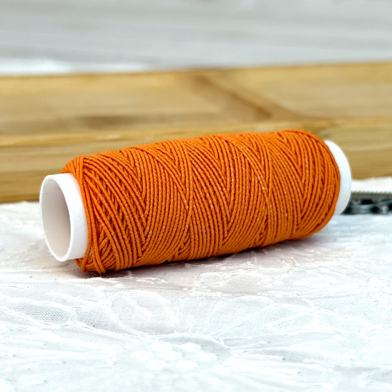 Нитка-резинка (спандекс), помаранчева