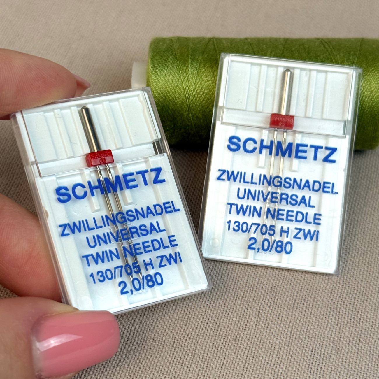 Голки Schmetz Universal подвійна, №2,0/80