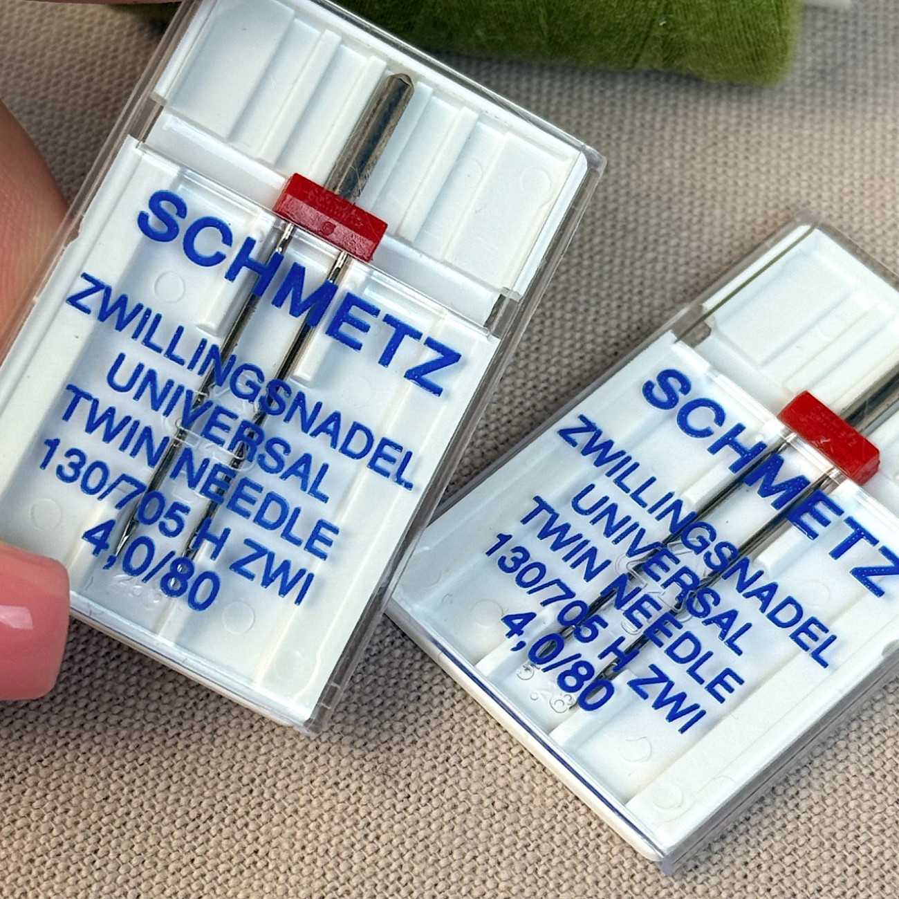 Голки Schmetz Universal подвійна, №4,0/80