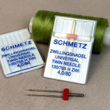 Голки Schmetz Universal подвійна, №4,0/80