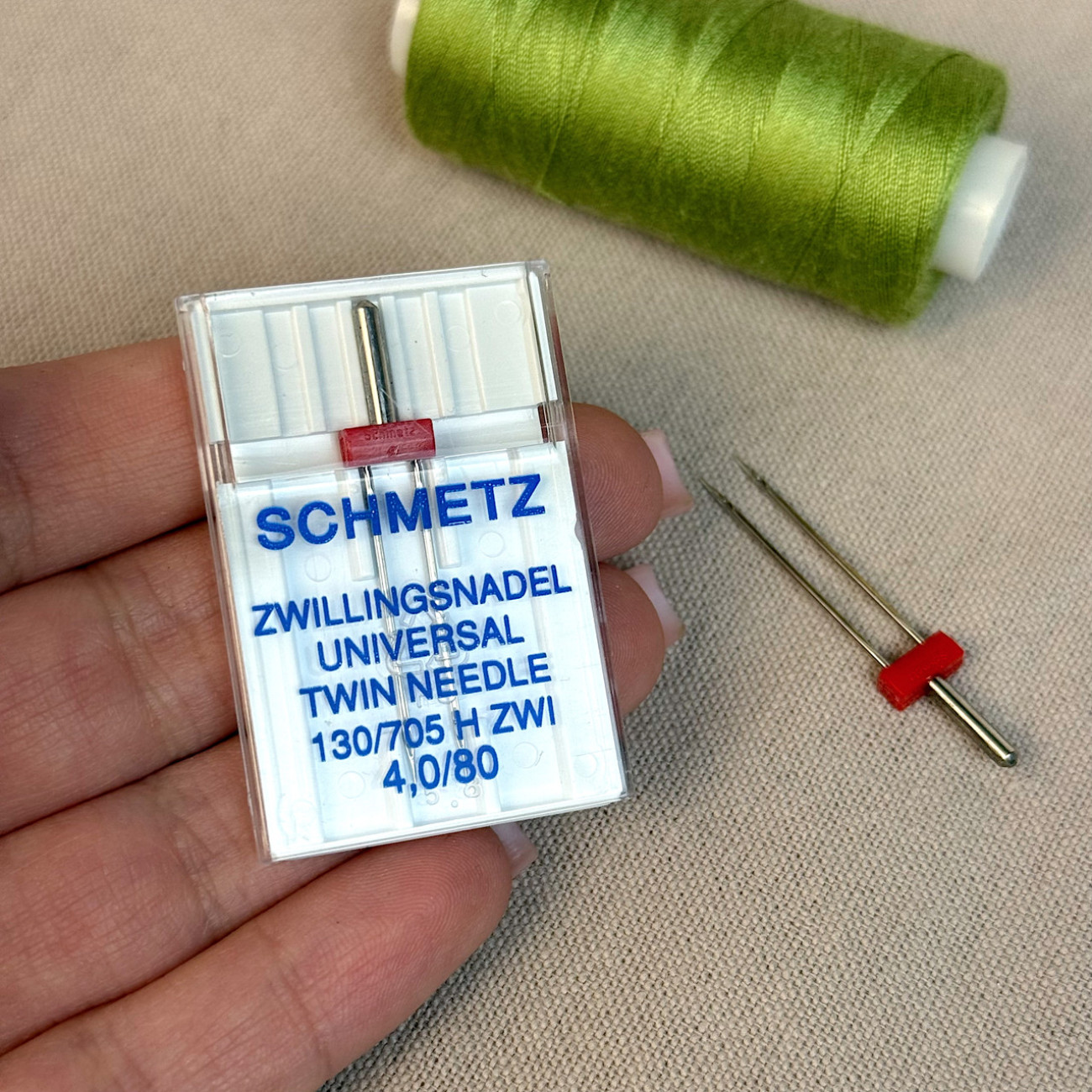 Голки Schmetz Universal подвійна, №4,0/80