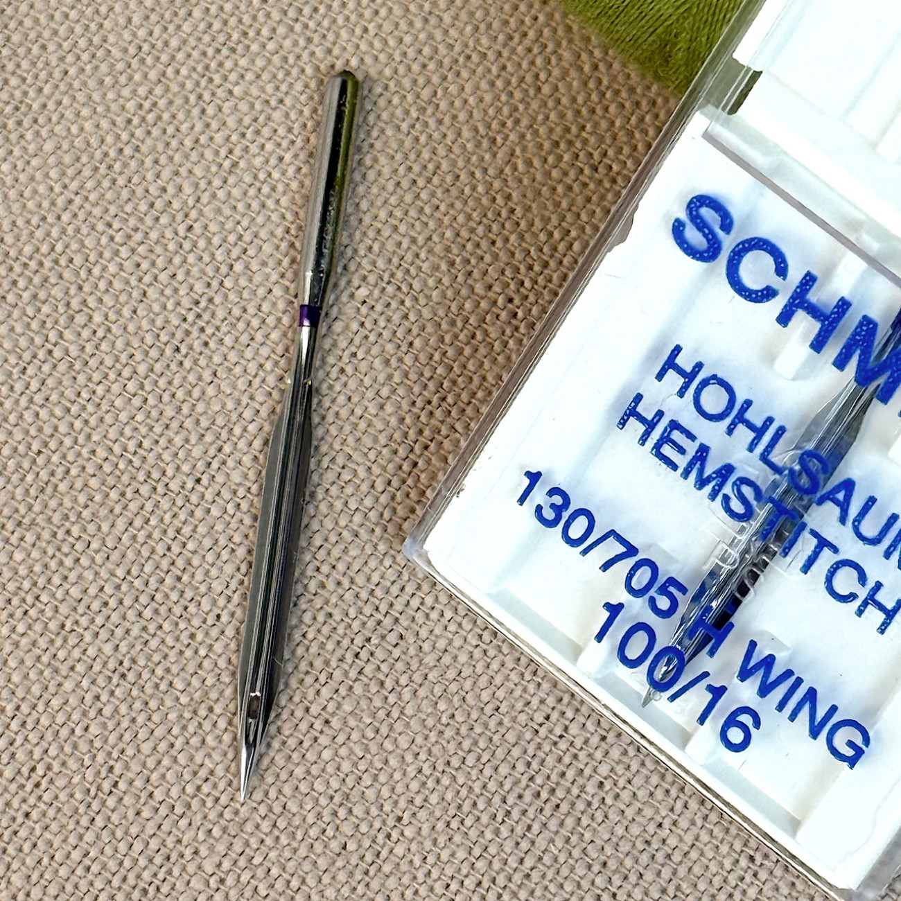 Голка Schmetz Hemstitch для мережок №100